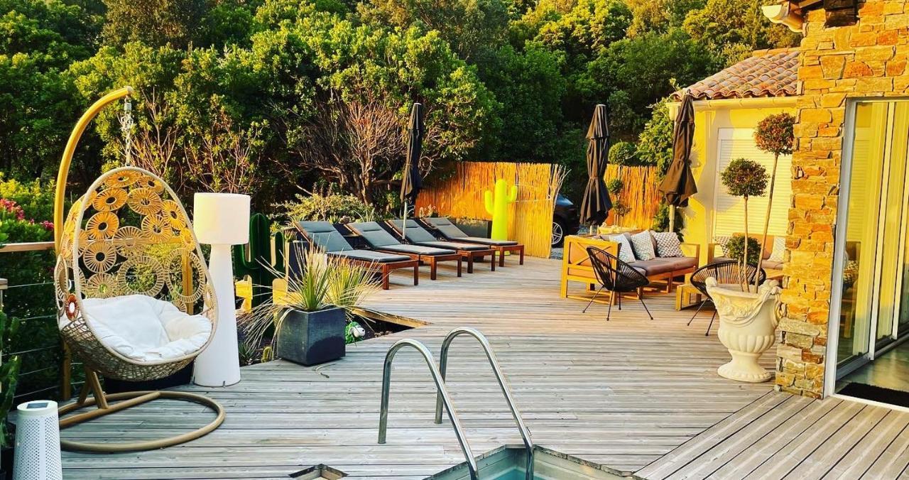 Villa Perla Saint-Tropez Cavalaire Sur Mer, 3-5 Chambres, Vue Mer, Piscine Chauffee Avril A Octobre Екстер'єр фото